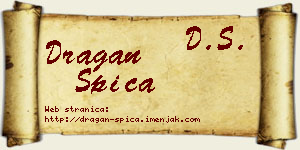 Dragan Špica vizit kartica